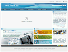 Tablet Screenshot of hektasoft.com